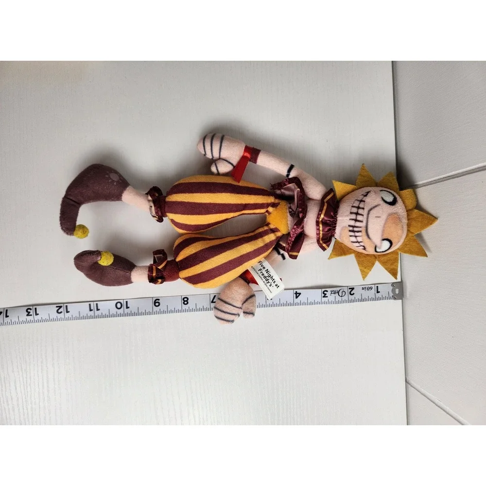 Five Nights at Freddys Security Breach Sun Plush Daycare Attendant Jester 12in